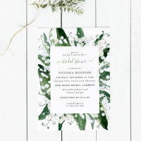 Lily del Valle | Ducha de novia floral blanca