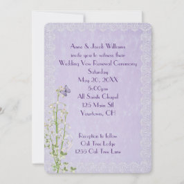 Invitación Lily del Valle y Boda Lace