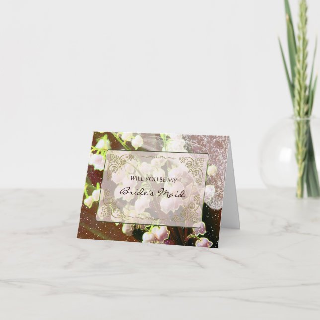 Invitación Lily Of The Valley ~ Boding Invitation Collection (Anverso)