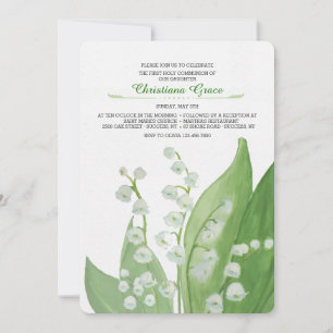 Invitación Lily of the Valley Invitation