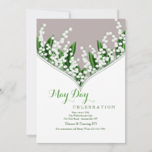 Invitación Lily of the Valley Invitation