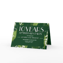 Lily of Valley con Ferns || Aniversario Verde De D