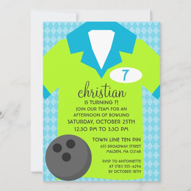 Invitación 'Lime léctica se une a la fiesta de cumpleaños de  (Anverso)