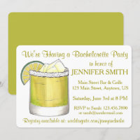 Lime Margarita Cocktail Bachelorette Cinco de Mayo