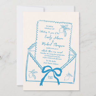 Invitación Limón despojado a mano Seguimos prometiendo renova