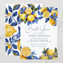 Invitación Limón | Ducha de novias de verano