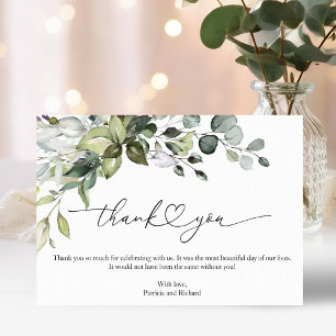 Invitación Linda Caligrafía de Agradecimiento de Compromiso c