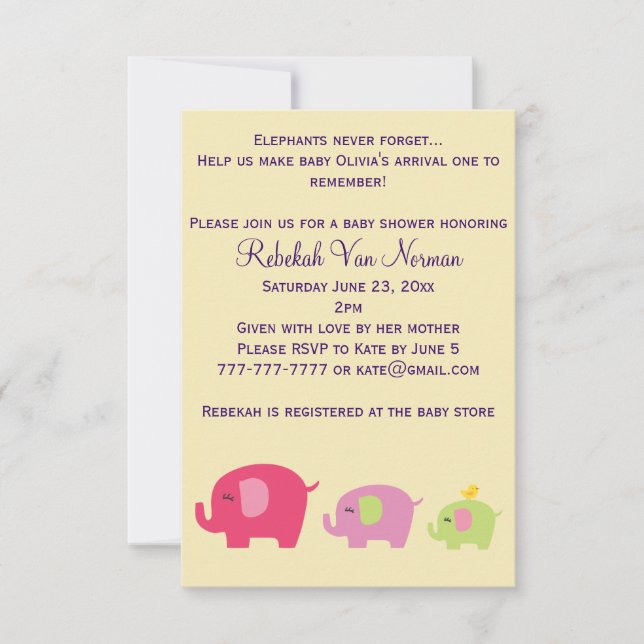 Invitación linda de la fiesta de bienvenida al (Anverso)