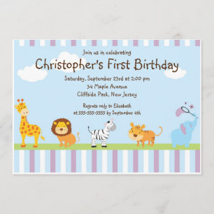 Invitación linda de la fiesta de cumpleaños de los