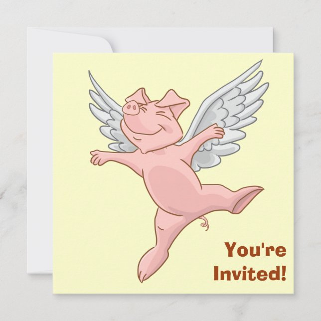 Invitación linda de la fiesta de cumpleaños del (Anverso)