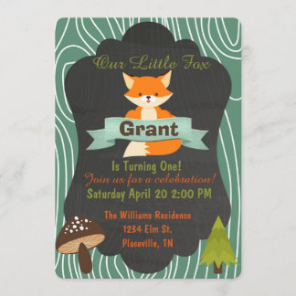 Invitación linda de la fiesta de cumpleaños del