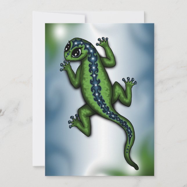 invitación linda del lagarto (Anverso)