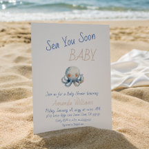 Lindo Bajo El Mar Pronto Pulpo Baby Shower