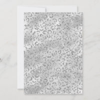 Lindo estampado de piel de leopardo guepardo plate
