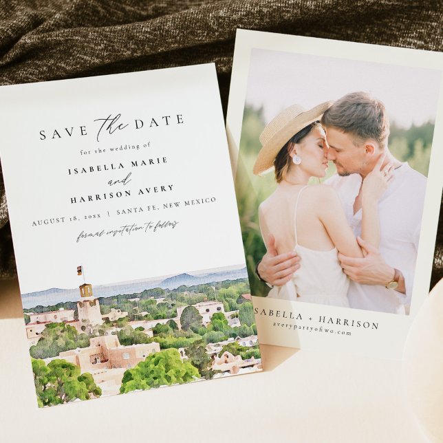 Invitación Línea aérea SANTA FE Nuevo México Salven la fecha (Subido por el creador)