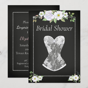 Invitación Lingerie Bridal Shower