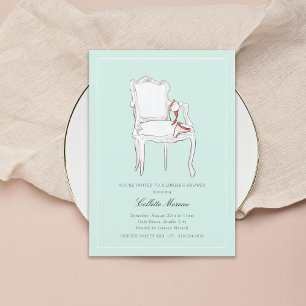 Invitación Lingerie Bridal Shower o Bachelorette Party