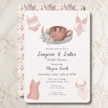 Lingerie & Lattes Despedida de Soltera