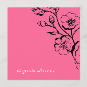 Invitación Lingerie Rosa 311