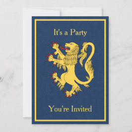 Invitación Lion Rampant