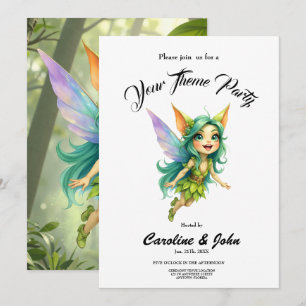 Invitación Liora la Sílfide del Bosque – Compañera Hada Encan