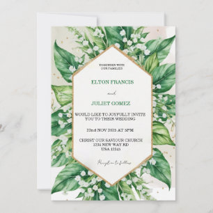 invitación lirio de los valles