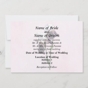Invitación Lirios enamorados