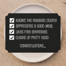 Lista de verificación divertida de Groomsmen