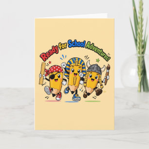 Invitación Listo para Aventuras Escolares