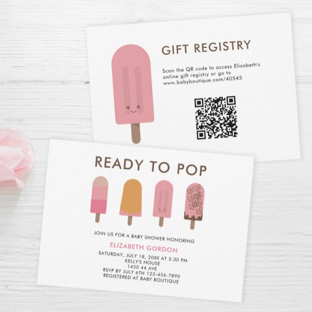 Invitación Listo para estallar Código QR del Registro de la F (Subido por el creador)