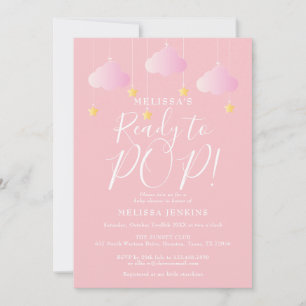 Invitación Listo para estallar Twinkle Twinkle Baby Girl Show