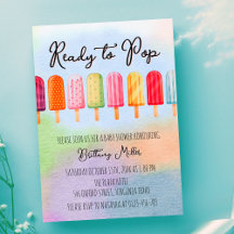 Listo Para Pop Popsicle Summer Baby Shower