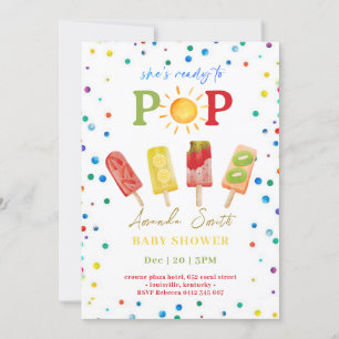 Invitación Listo para usar Baby Shower