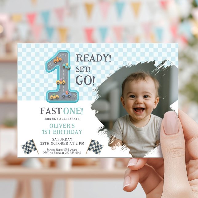Invitación Listo, Vamos 1er Cumpleaños (Subido por el creador)