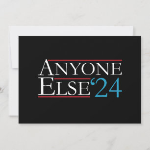 Invitación Literalmente Cualquier Otra Persona 2024 President