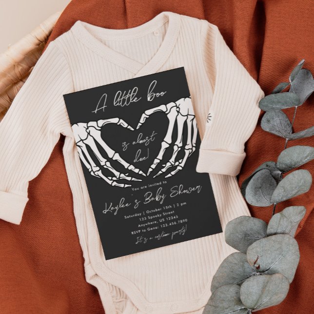 Invitación Little Boo Baby Shower (Subido por el creador)