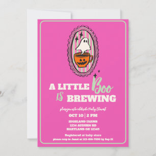 Invitación Little Boo está preparando Baby Shower Brunch