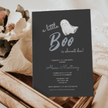Little Boo Halloween Baby Shower |