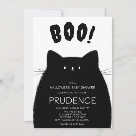Invitación Little Boo Halloween Baby Shower
