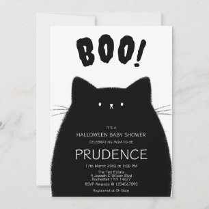 Invitación Little Boo Halloween Baby Shower