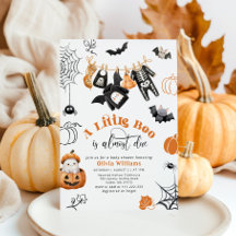 Little Boo is Due Boy Clothesline de la ducha de b