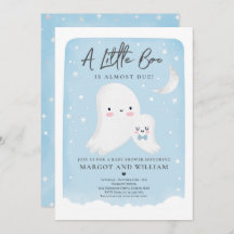 Little Boo Shower Halloween Ghost Baby Shower