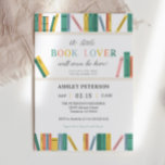 Invitación Little Book Lover Storybook Baby Shower<br><div class="desc">Invitación Baby Shower a Little Book Lover Storybook</div>