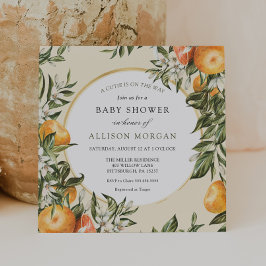 Invitación Little Cutie Baby Shower