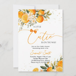Invitación Little Cutie Baby Shower