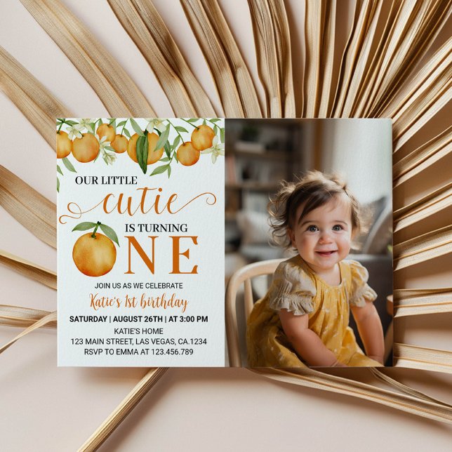 Invitación Little Cutie está invitando a un cumpleaños (Subido por el creador)