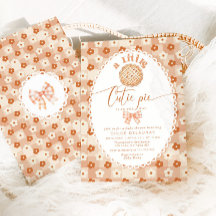 Little Cutie Pie Cute vintage lace baby ducha