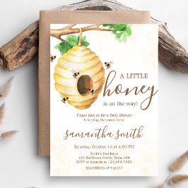Invitación Little Honey Bee Baby Shower