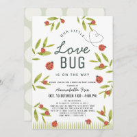 Little Love Bug Ladybug Drive by Baby Shower