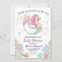Little Mermaid Baby Shower